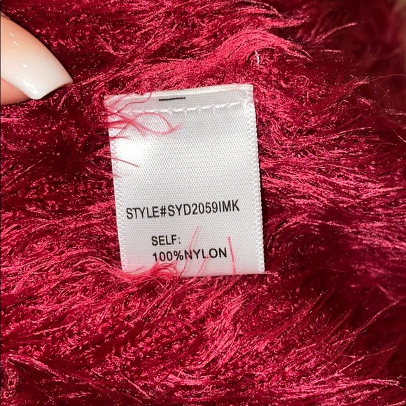 4SI3NNA ROMANTIC SLEEVE MINI SWEATER DRESS NWT - Picture 9 of 10